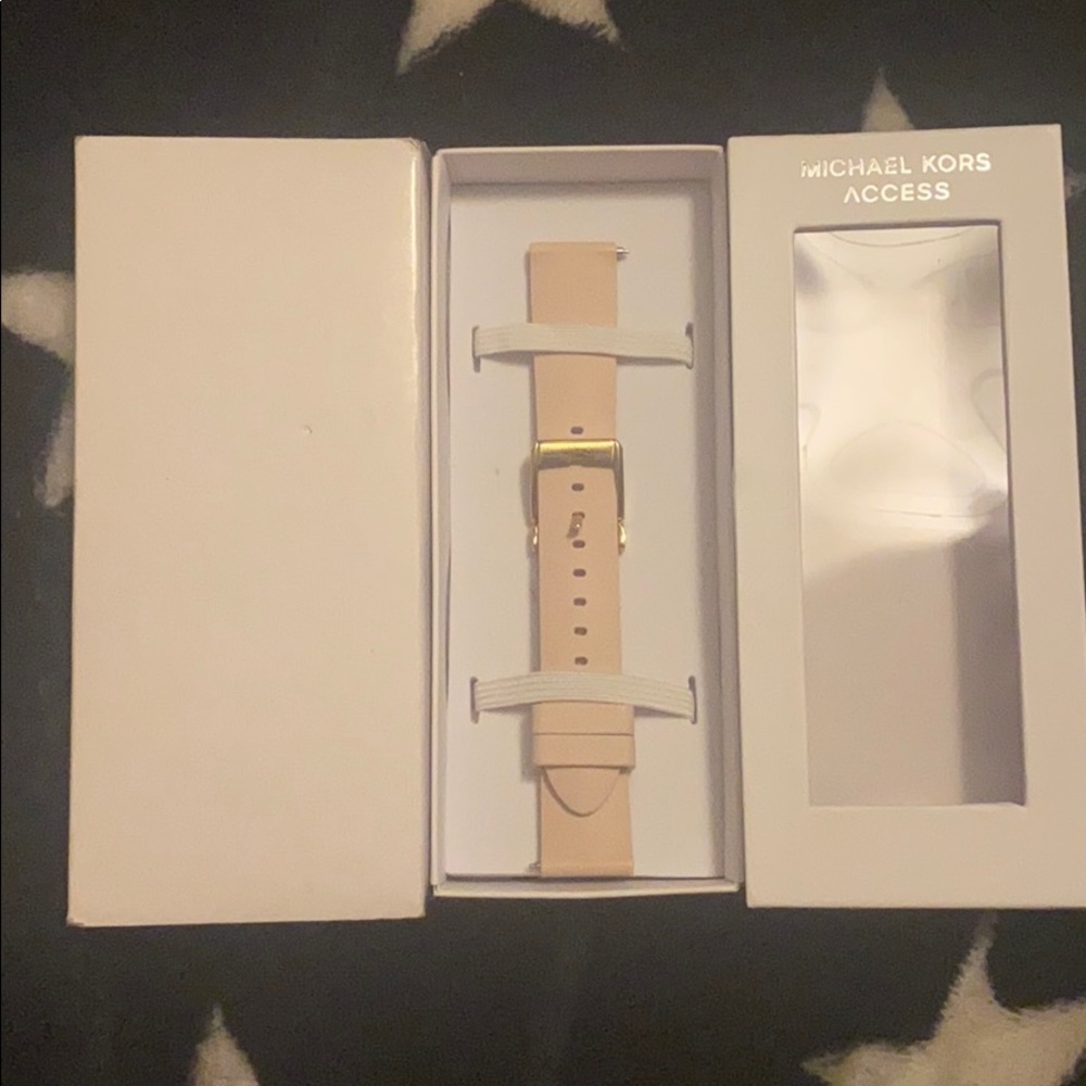 Michael Kors watch band 18. Pink/beige